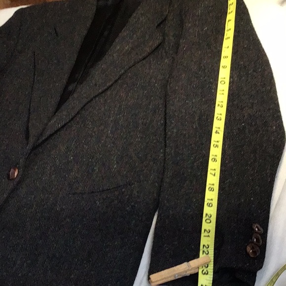 Orvis Harris Tweed ladies handwoven, Scottish wool vintage blazer made in USA - Picture 9 of 14